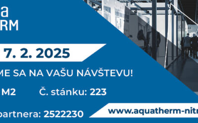 Pozvánka na medzinárodný veľtrh Aquatherm 2025